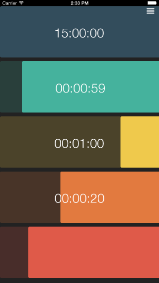 MultiTimer: Multiple timers on the App Store