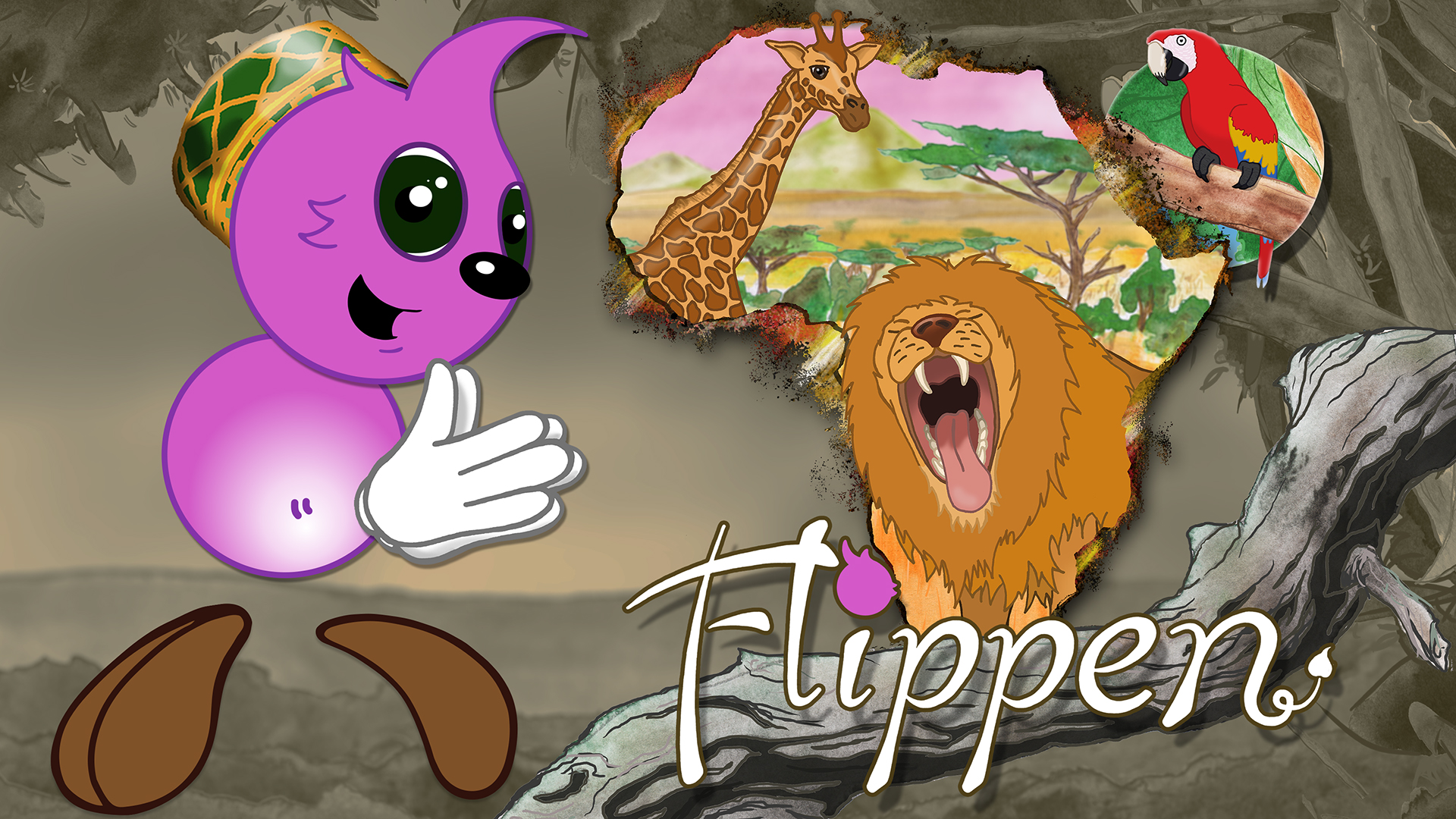 Picture Book – African Wildlife with Flippen